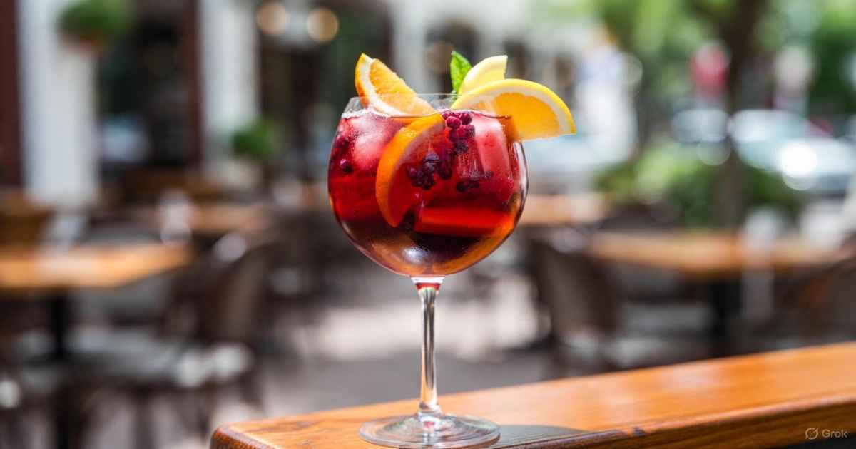 샹그리아 황금 레시피 &amp; 유래 및 완벽한 안주 추천