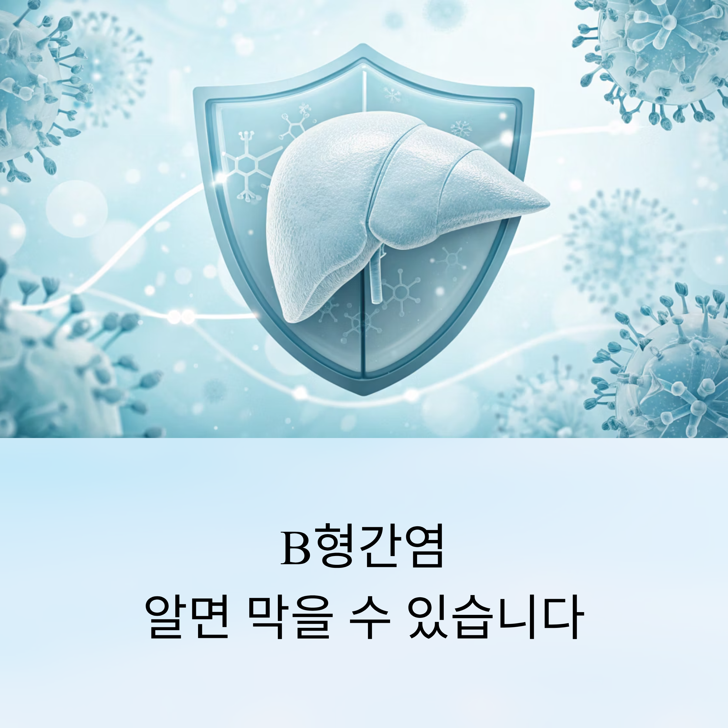 B형간염 증상과 예방수칙