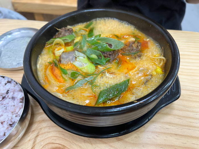 얼큰순대국