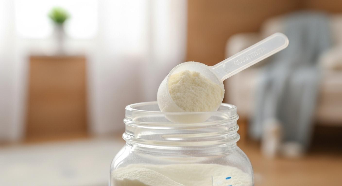 아기 변비 분유 농도