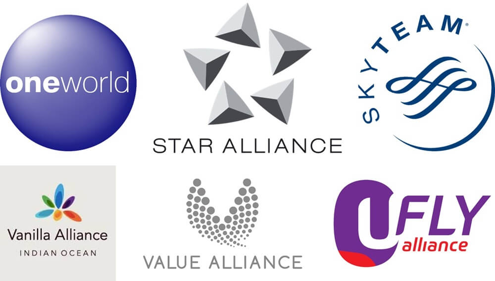 전세계-항공동맹-6개-로고-사진