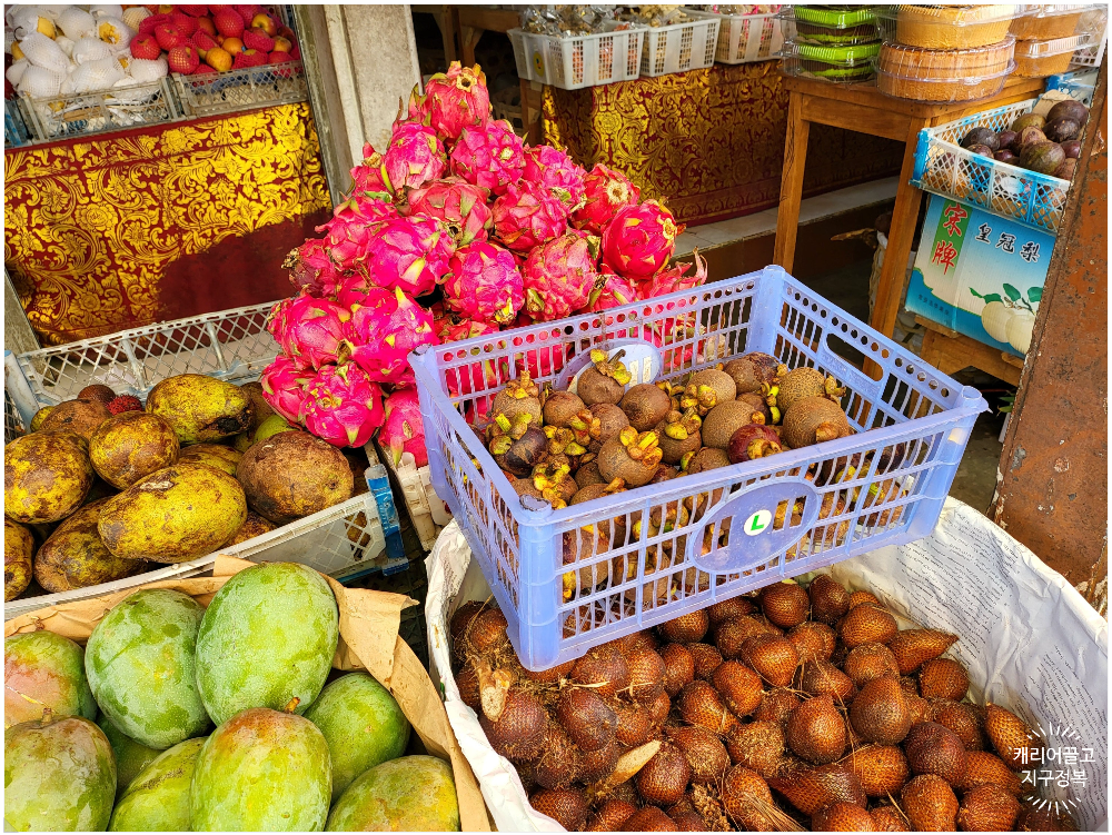 발리 추천 과일가게