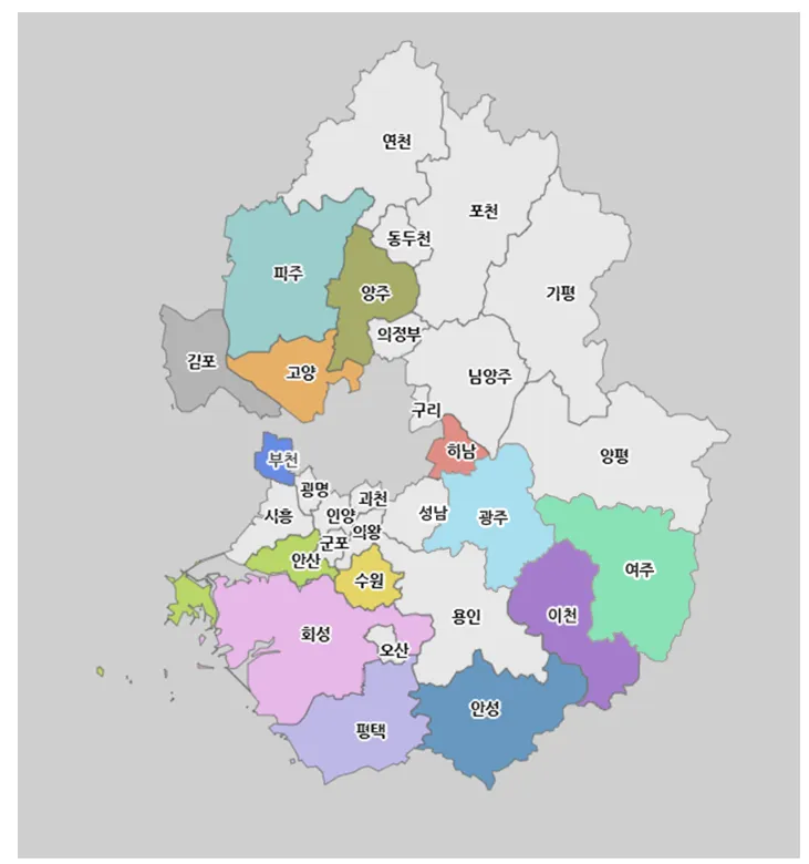 똑버스 운행가능지역