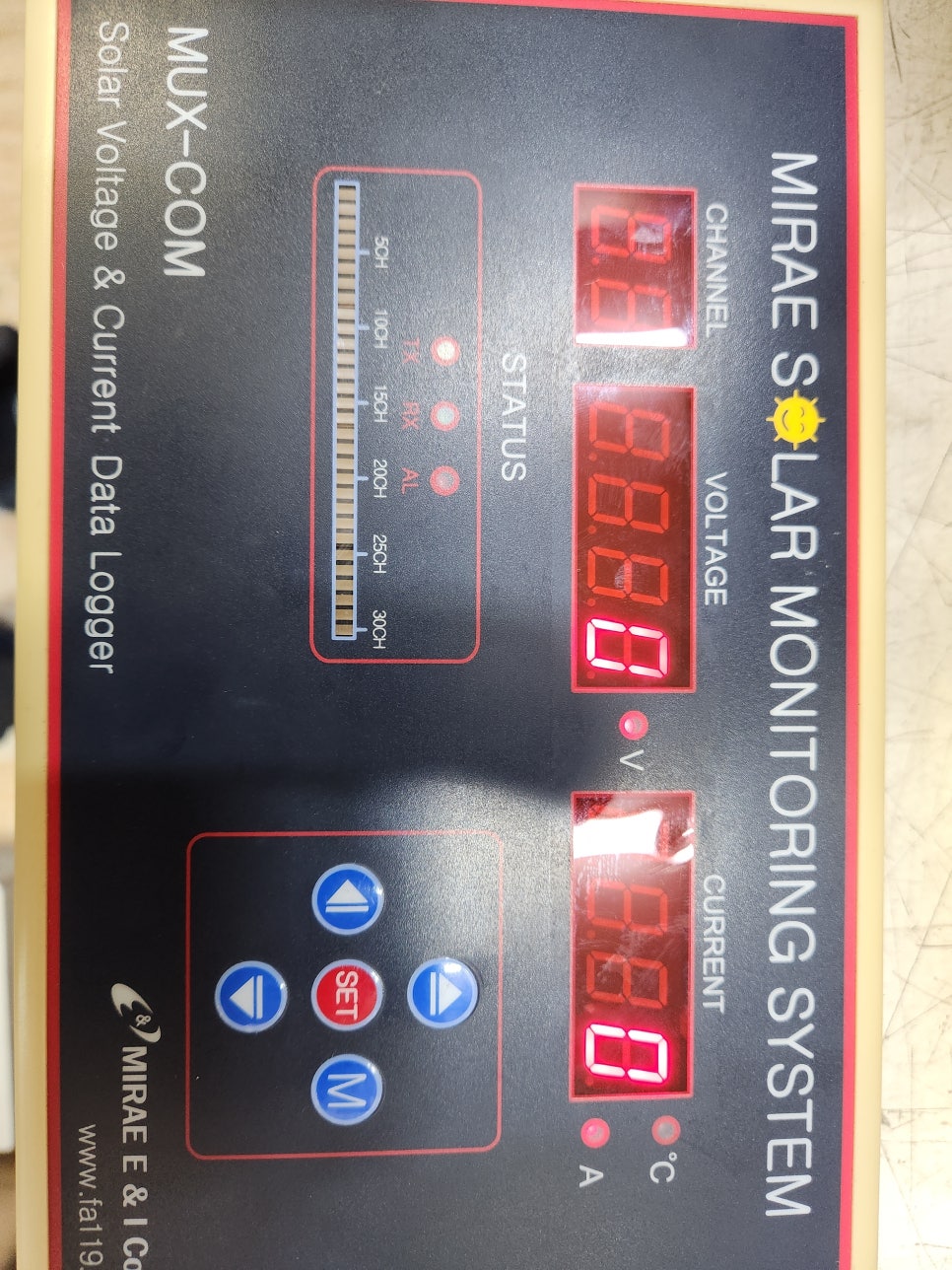 MUX-CON 산업용모니터 TM301 정상 작동 수리 완료 by 메트영남