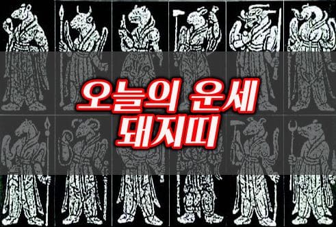 오늘의운세-돼지띠