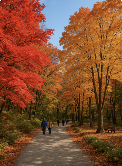 경기도 단풍명소 TOP5 ❘ 가을 감성 여행지 추천 관련 사진