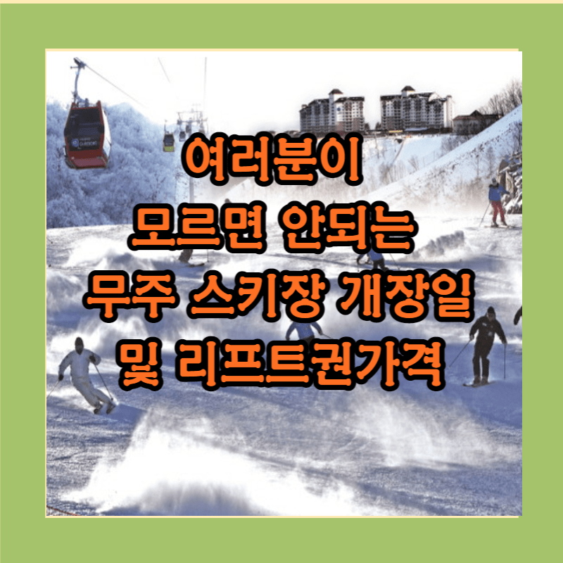 무주 스키장