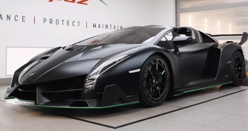 세계에서 가장 비싼 차 10위 - 람보르기니 베네노 로드스터