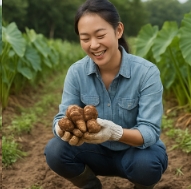 토란 수확시기