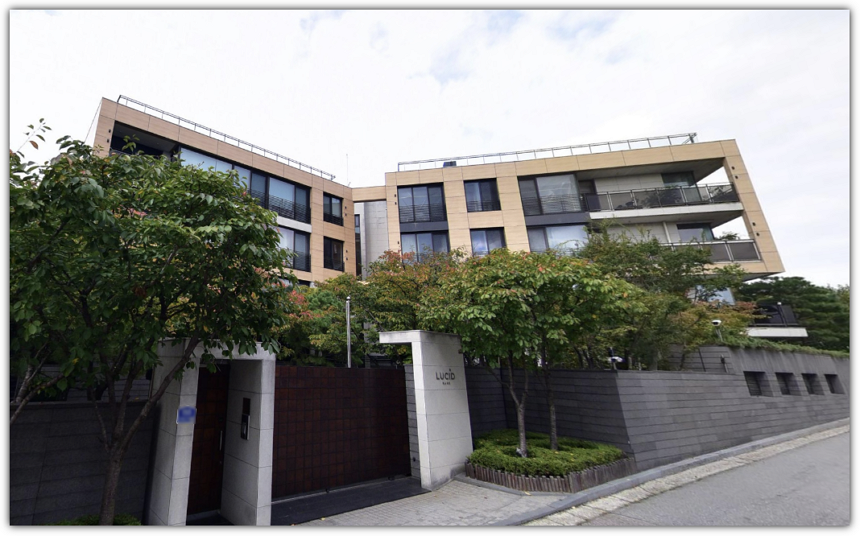 한남동 루시드하우스 전경
