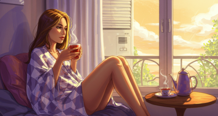 냉방병 관련 이미지