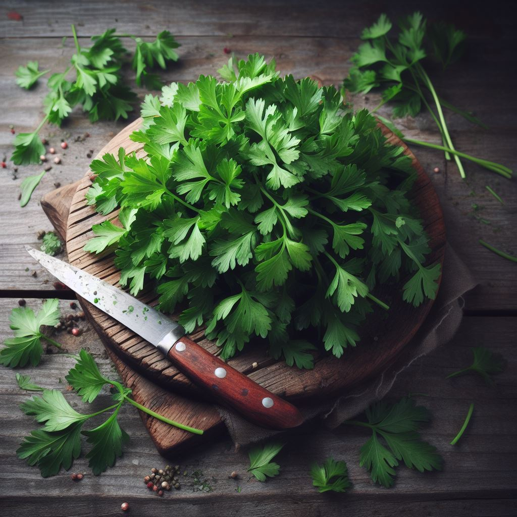 이소람네틴 음식-파슬리