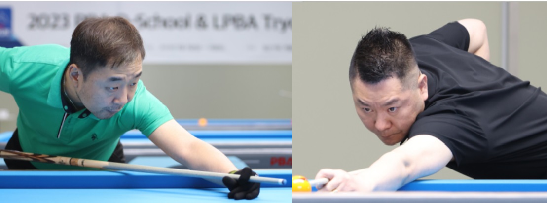 PBA투어 엄상필(좌), 서현민 당구선수(우)