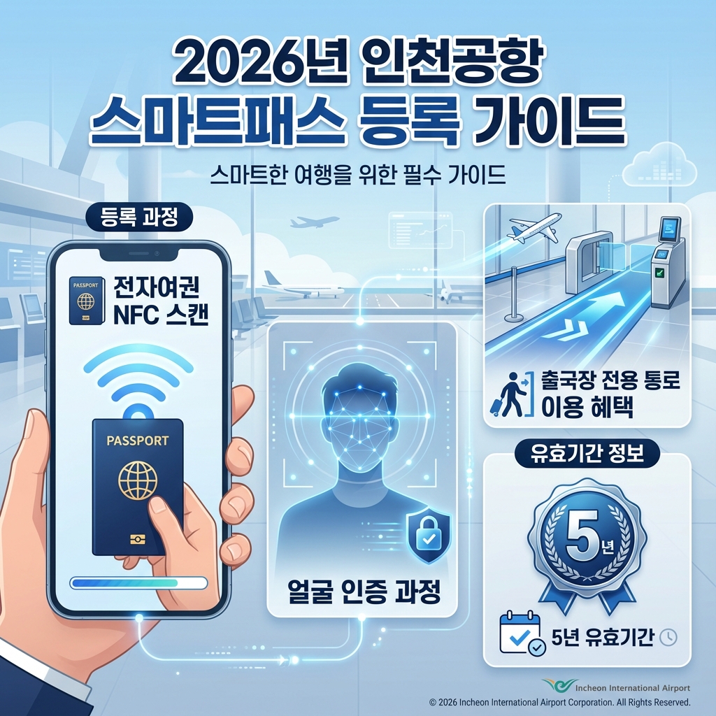2026년 인천공항 스마트패스 등록 가이드 썸네일