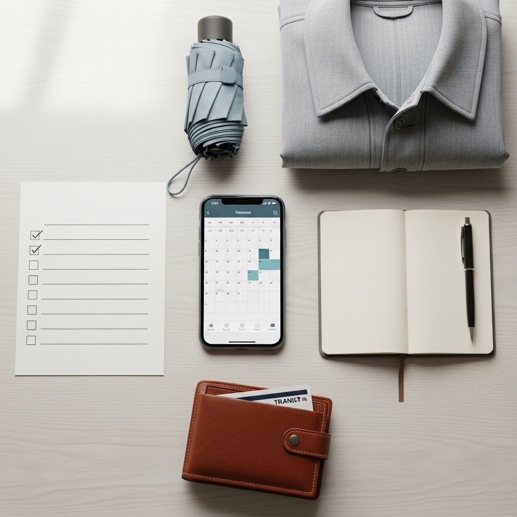 예산&middot;시간표&middot;우천 플랜: 변수 대비