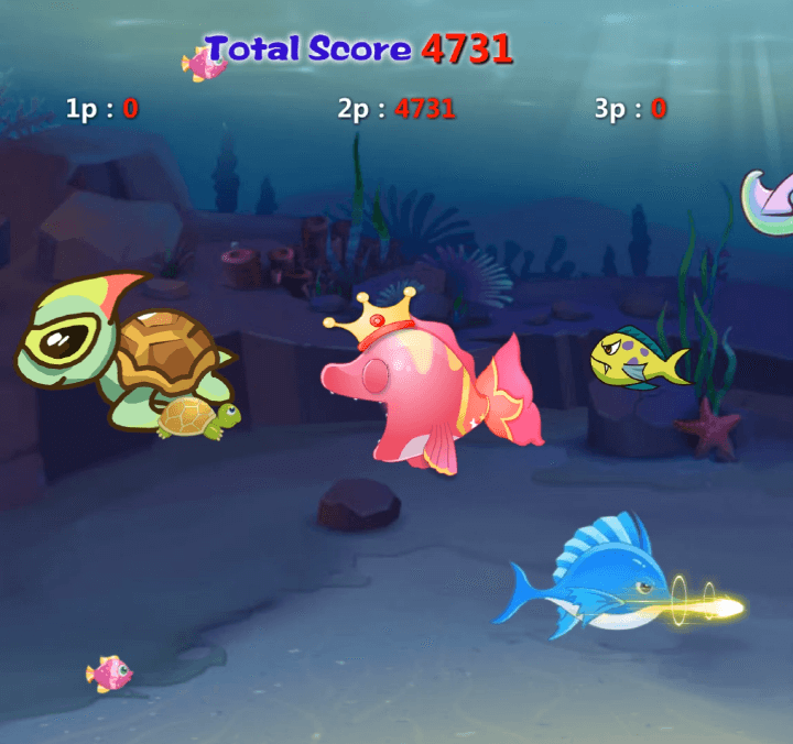 자신보다-몸집이-작은-거북이를-먹는-화면