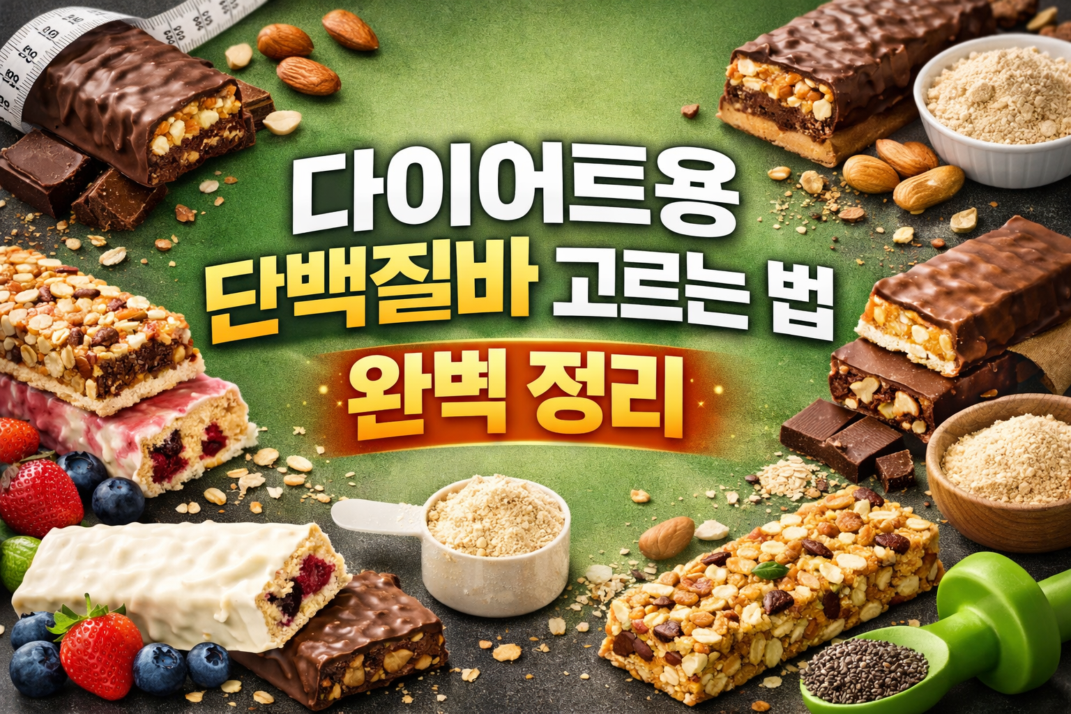 다이어트용 단백질바