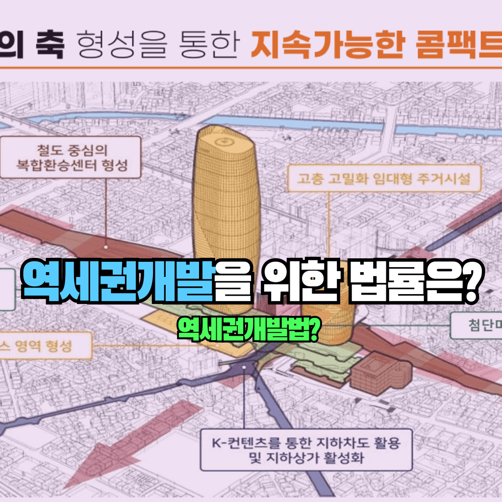 역세권개발을 위한 법률은? 역세권개발법?
