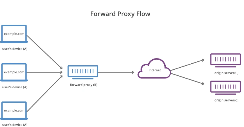 포워드 프록시(Forward Proxy)