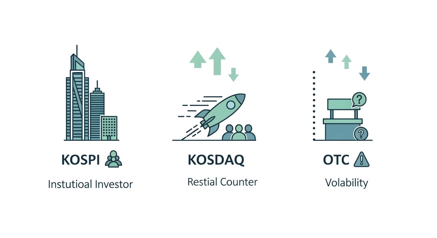 국내 급등주 특징 비교 (코스피 vs 코스닥 vs OTC)