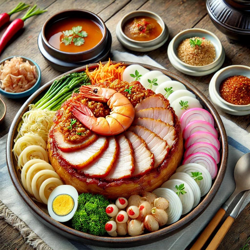 수육 새우젖양념만들기