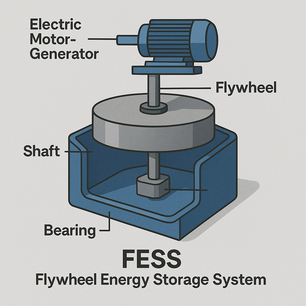 플라이휠 에너지 저장 시스템 설계