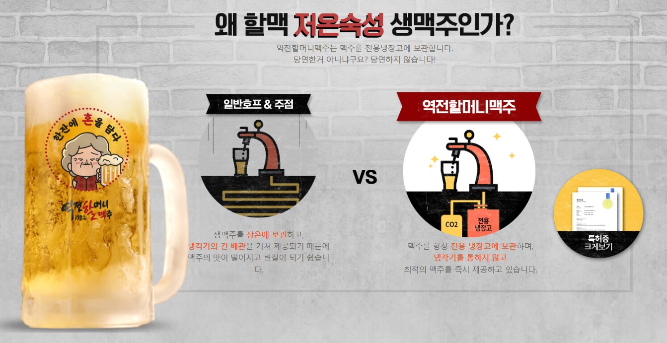 역전할머니 맥주