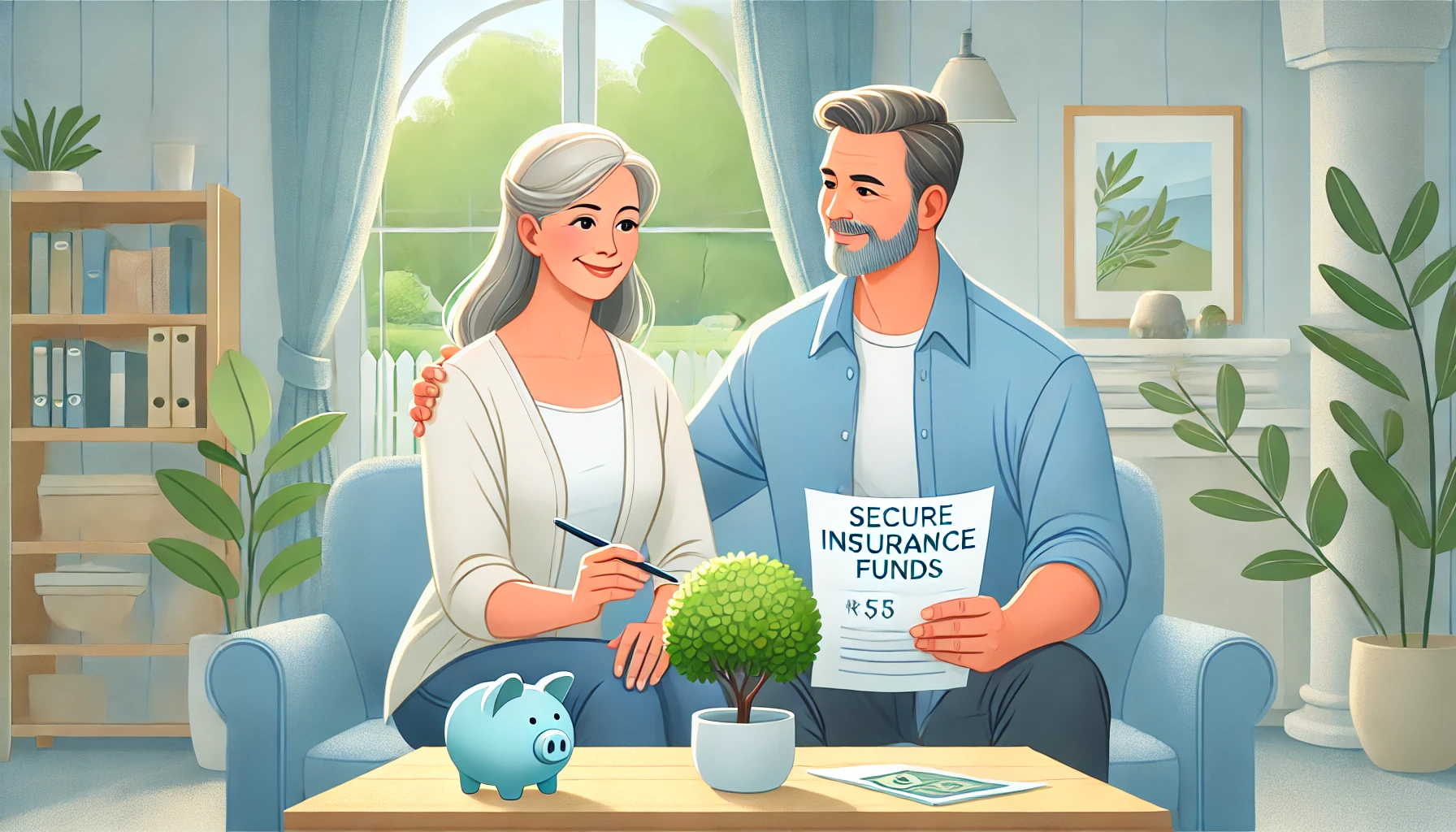 따뜻한 포옹을 나누는 가족 - 상속 분쟁으로