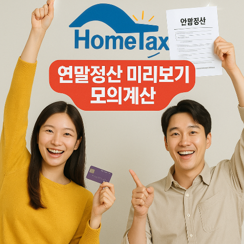 연말정산 미리보기 모의계산 (환급금 미리 확인하는 꿀팁)