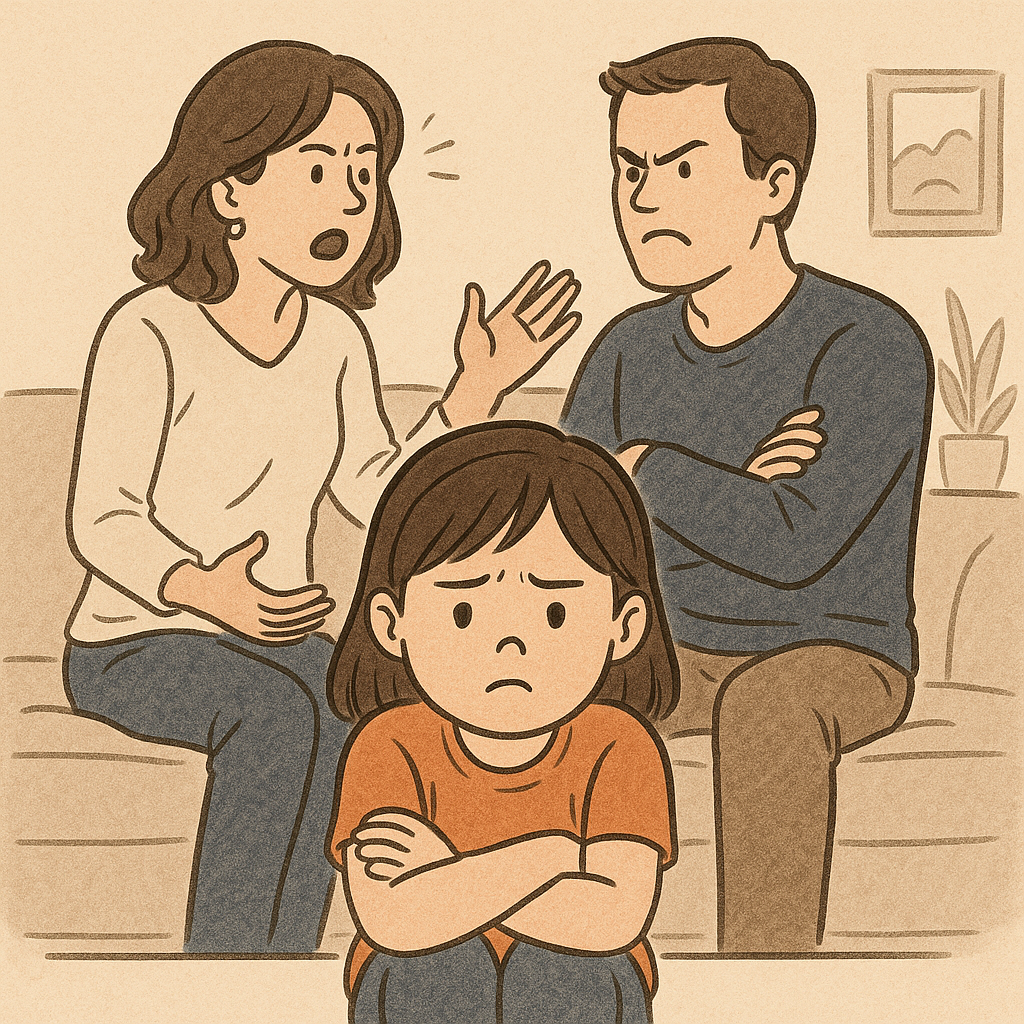 부부 싸움에 감정을 표출해도 아이는 다 이해할 수 있을까?에 대한 이미지