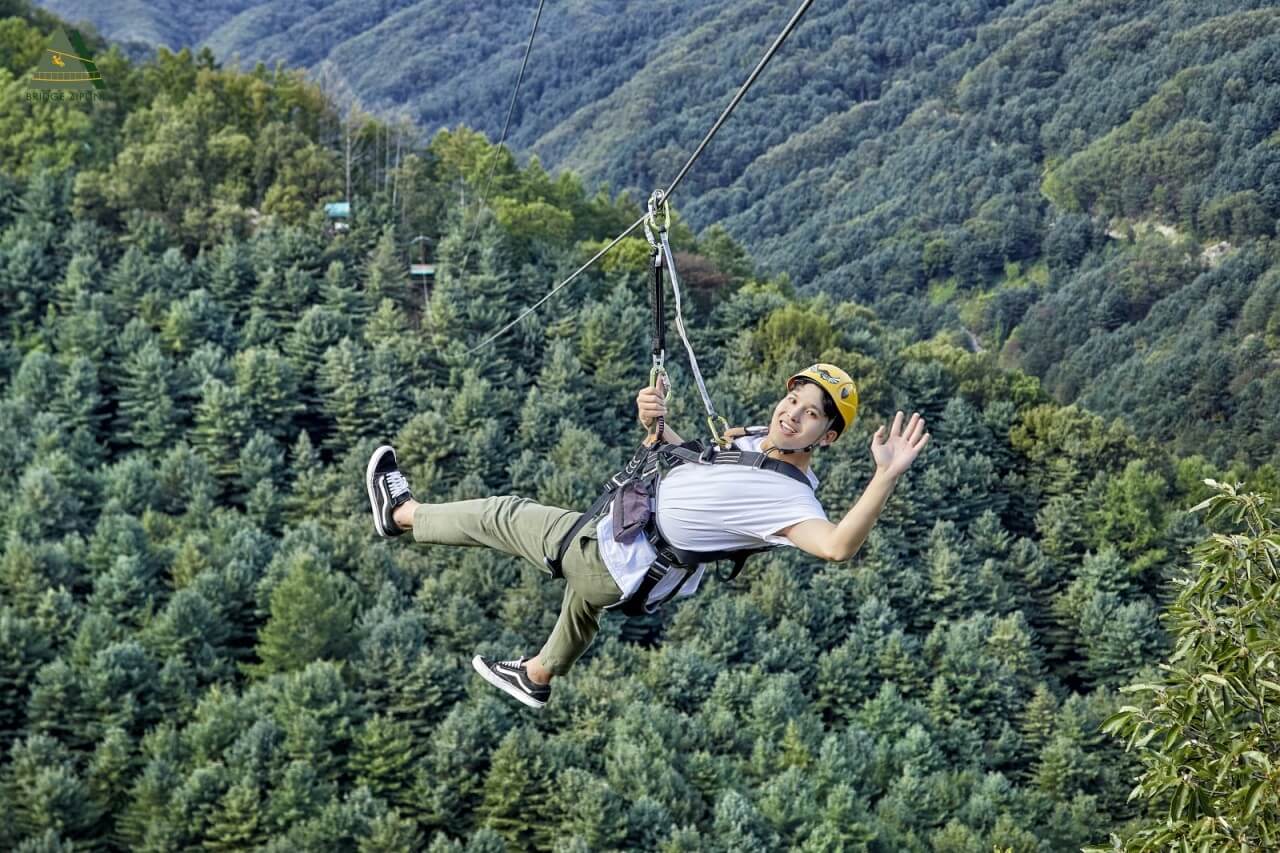 생생정보 장PD의 AI 여행기 AI 추천! 연인이 가기 좋은 가평 여행 코스 자라섬꽃페스타&amp;#44; 자라섬 출렁다리&amp;#44; 브릿지짚라인&amp;#44; 클럽비발디(수상레저)&amp;#44; 다믈촌 (잣두부전골 전문)