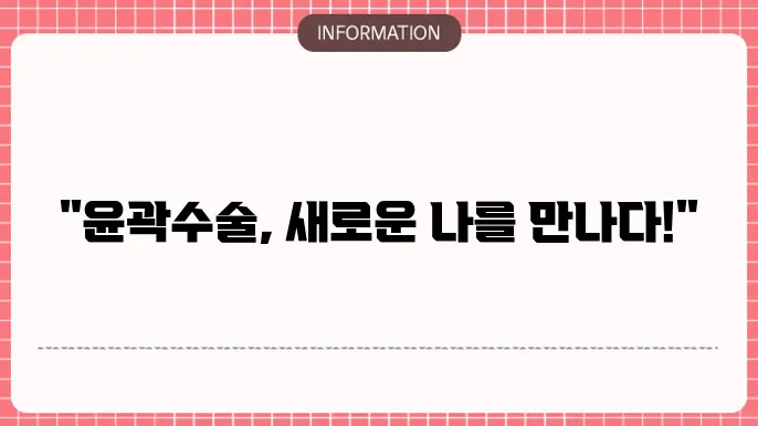윤곽수술 비용: 병원의 시차