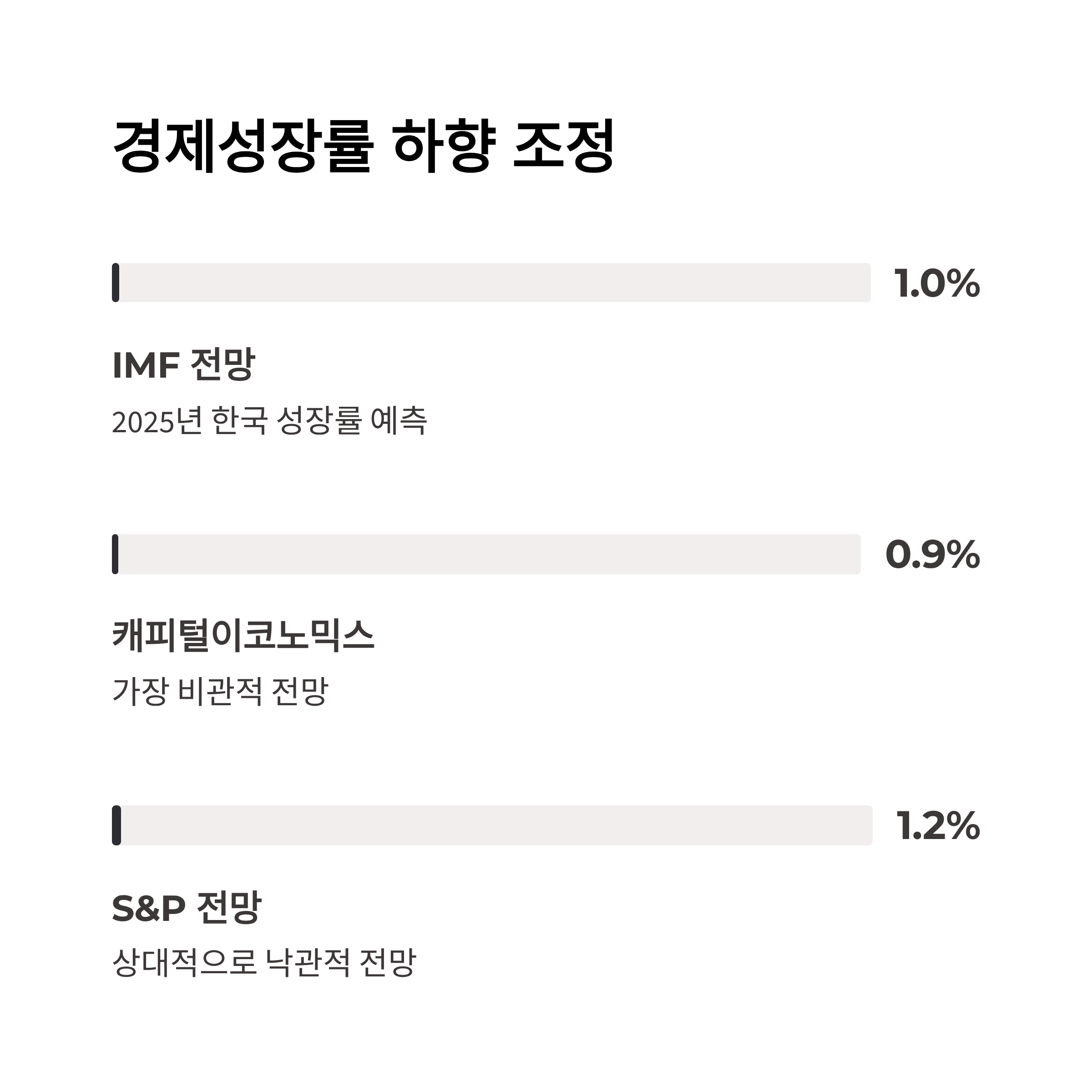 경제성장률 하향 조정