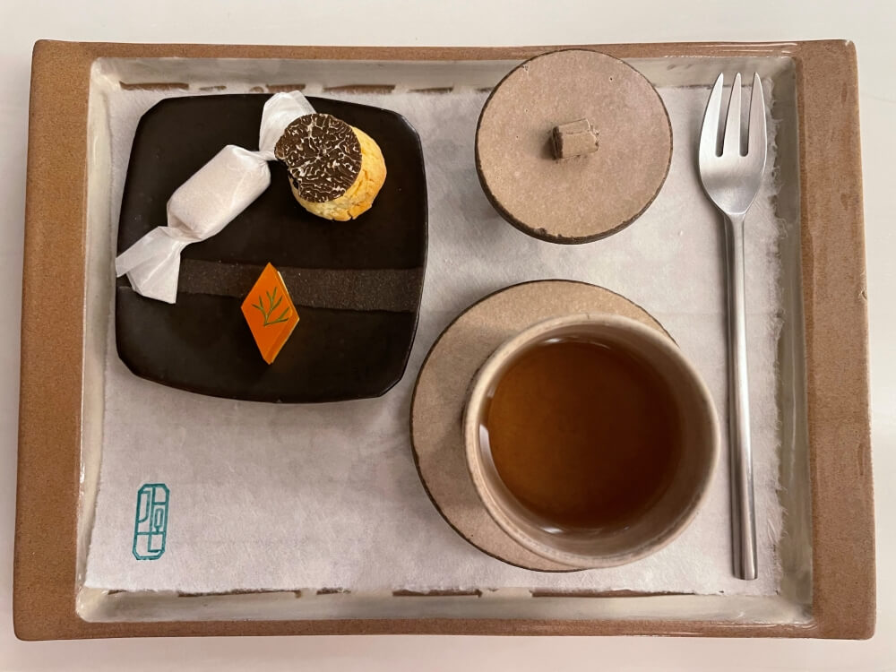 미쉐린 3스타 가온 - 오과차와 입가심 3가지