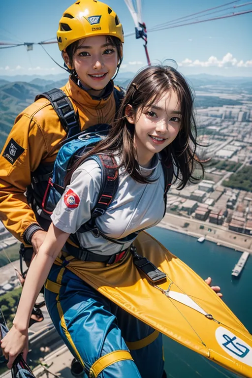 Stable diffusion AI Picture-Paragliding