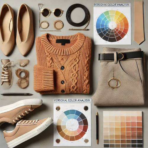 유사한 색 조합 스타일링