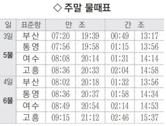 통영 조석 변화 통제 구간 산책 데크 안전 이용법_6
