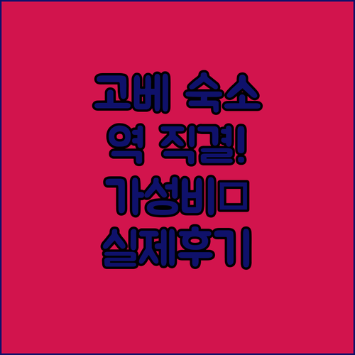 고베 여행 산노미야역 직결 호텔 및 ..