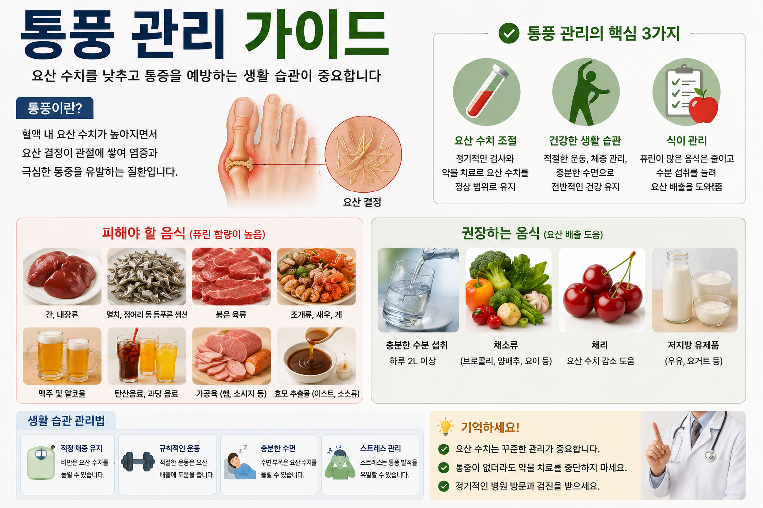 통풍 관리법