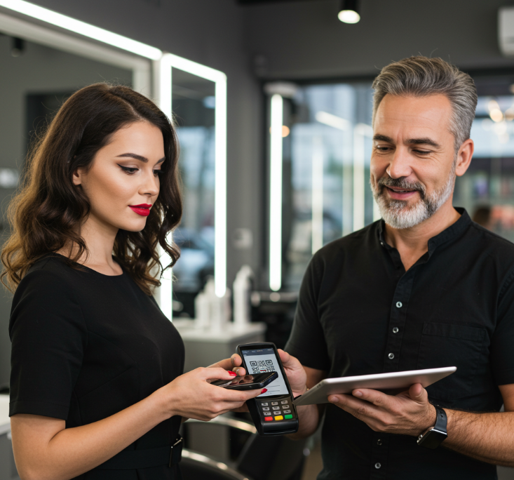 비트코인으로 미용실 결제