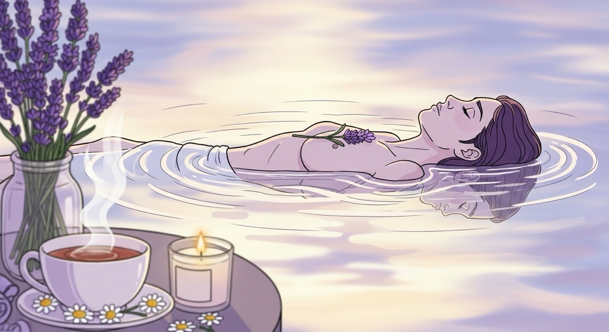 몸의 긴장을 풀고 이완하는 릴랙스 이미지