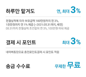 네이버 미래에셋 CMA 금리 파킹통장 RP 이자 계산 혜택