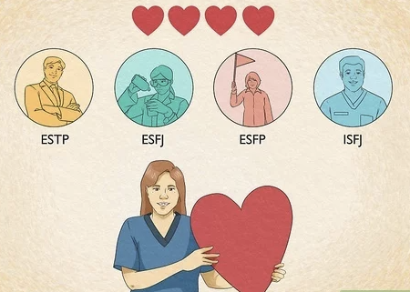 ISFJ의 사랑 궁합 잘 맞는 유형 이미지