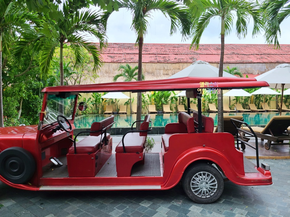 호이안 멀베리 컬렉션 실크빌리지 리조트 부대시설, 야외 수영장