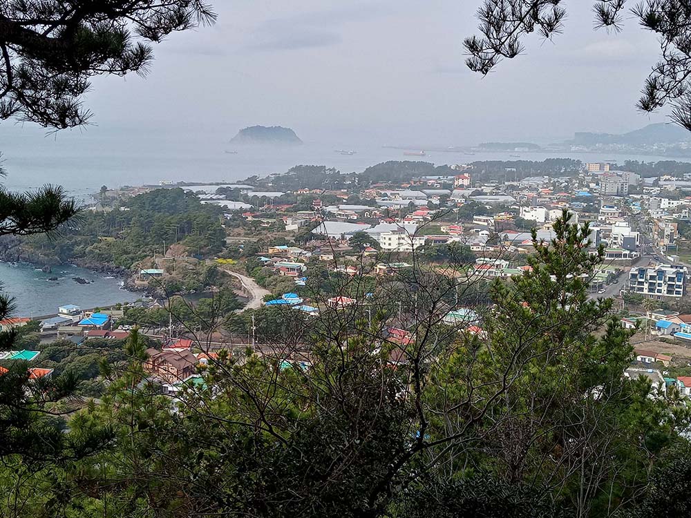 올레6코스, 제지기오름 뷰