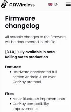 wp_AAWireless펌웨어 3.1.0