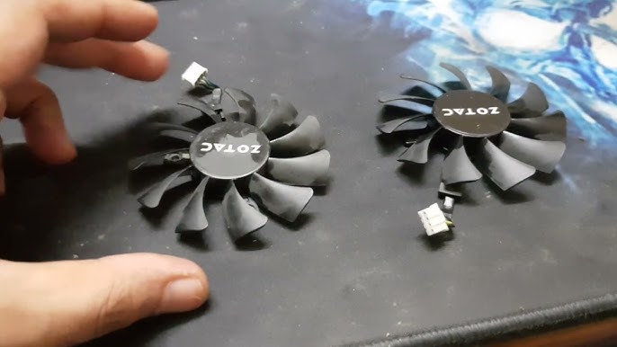 팬 축 손상이나 모터 불량으로 팬이 멈춘 상태