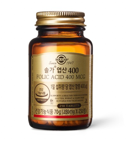 솔가 엽산 사진