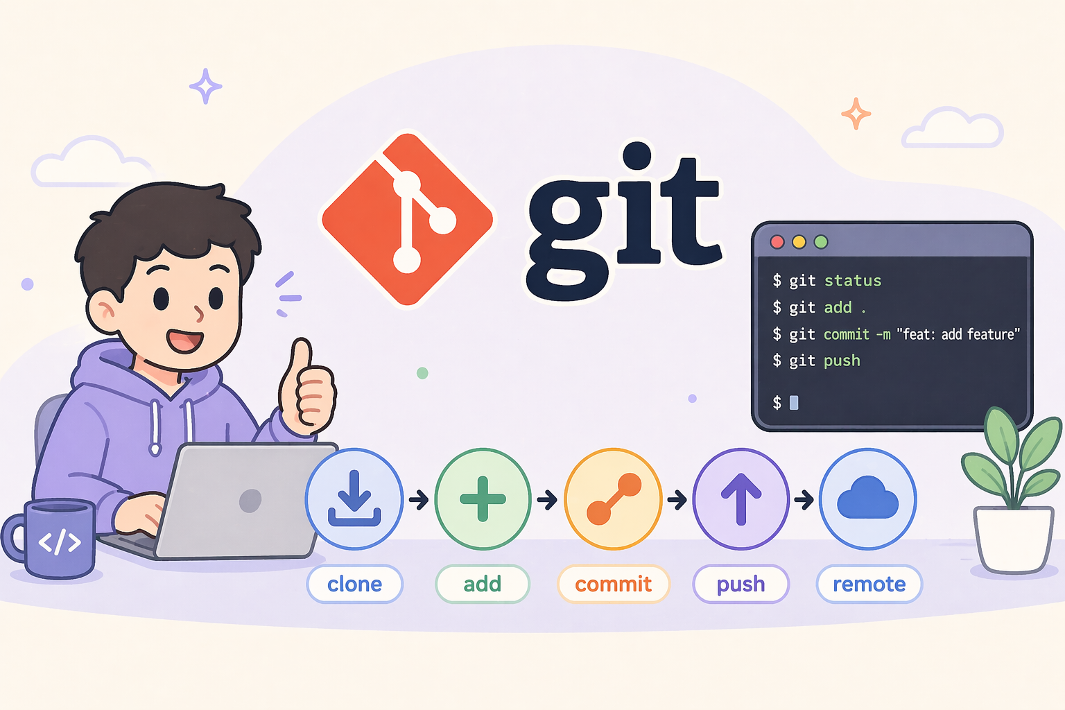 Git 초보 탈출 &mdash; 실무에서 쓰는 명령어 정리