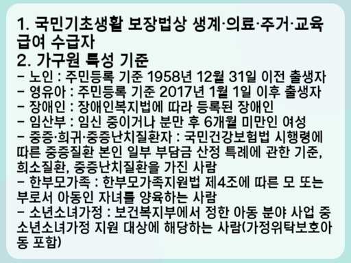2023 에너지바우처 지원 대상